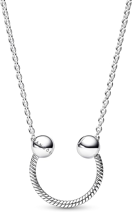 Pandora Moments U-shape Charm Pendant Necklace