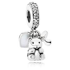 Baby Teddy Bear Dangle Charm