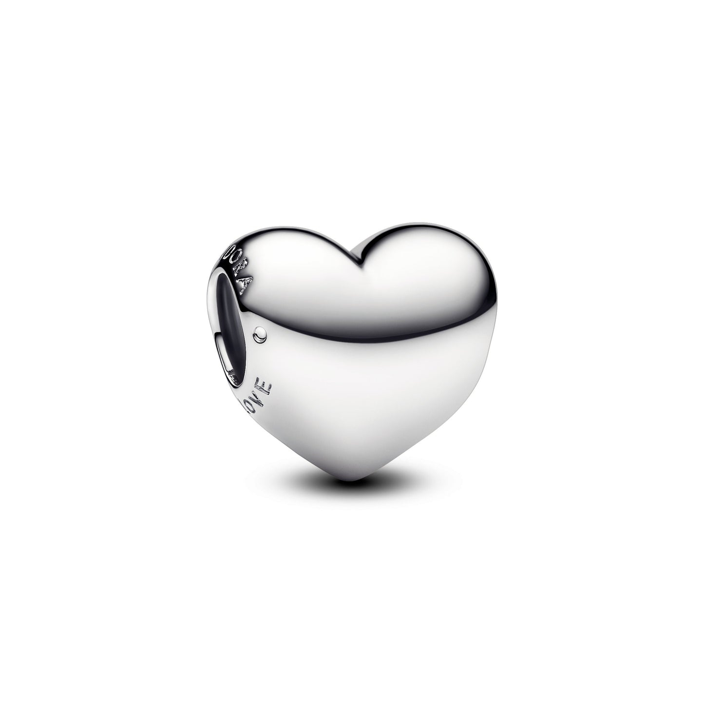 Be Love Engravable Heart Charm silver