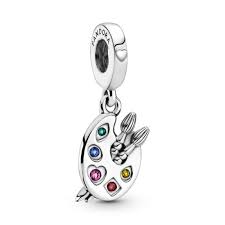 Artist's Palette Dangle Charm